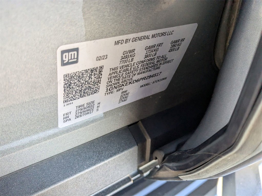 Certified 2023 Chevrolet Suburban RST w/ Luxury Package image 32