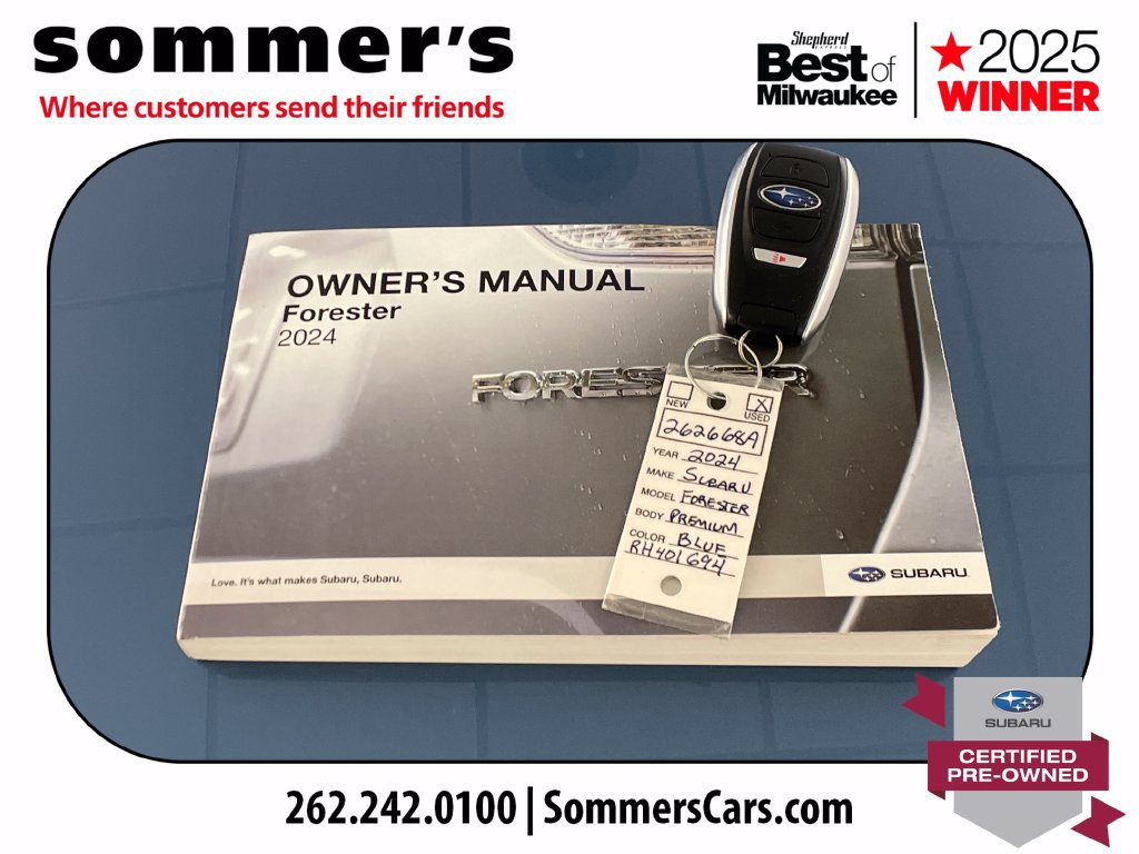Used 2024 Subaru Forester Premium w/ POP Package 3 AWD/4WD image 26