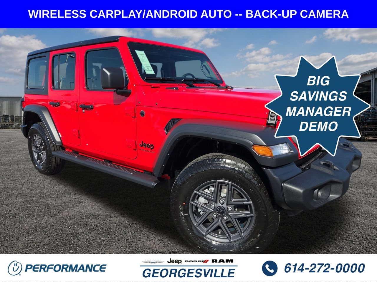 New 2026 Jeep Wrangler Unlimited Sport