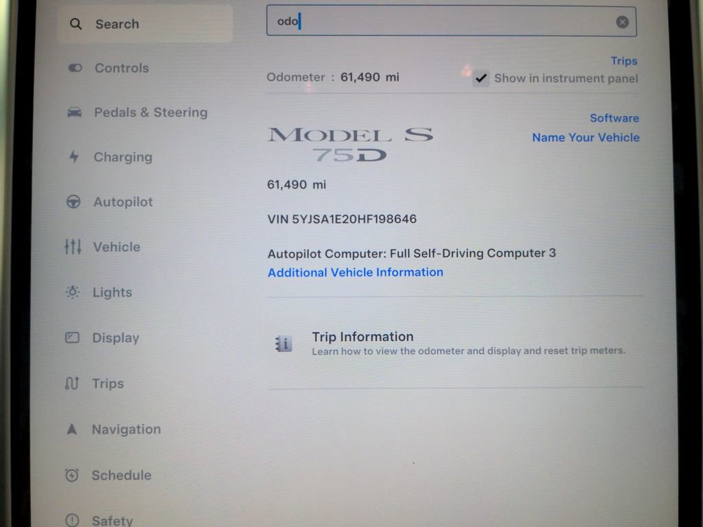 Used 2017 Tesla Model S 75D AWD/4WD image 18