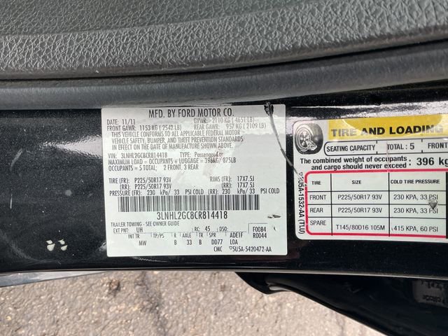 Used 2012 Lincoln MKZ image 24