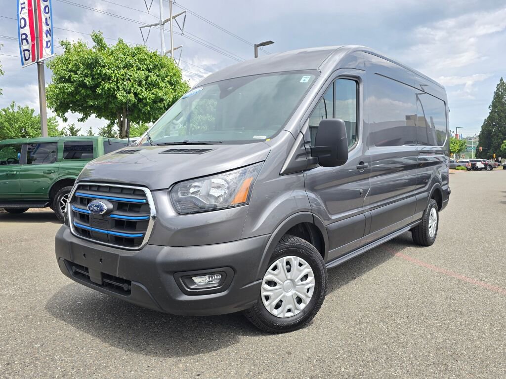 Certified 2023 Ford E-Transit Medium Roof w/ Load Area Protection Package RWD image 1