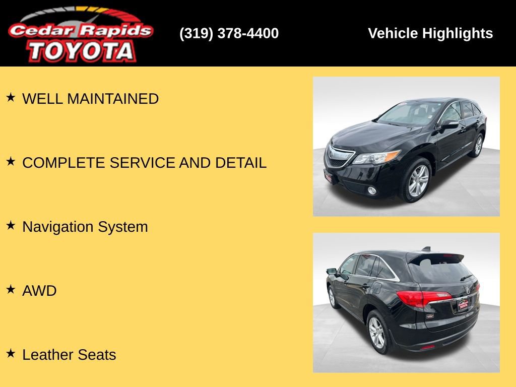 Used 2015 Acura RDX AWD w/ Technology Package image 7