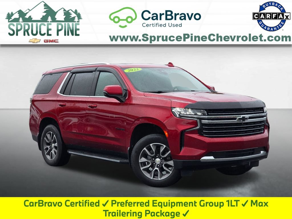 Certified 2022 Chevrolet Tahoe LT w/ LT Signature Package