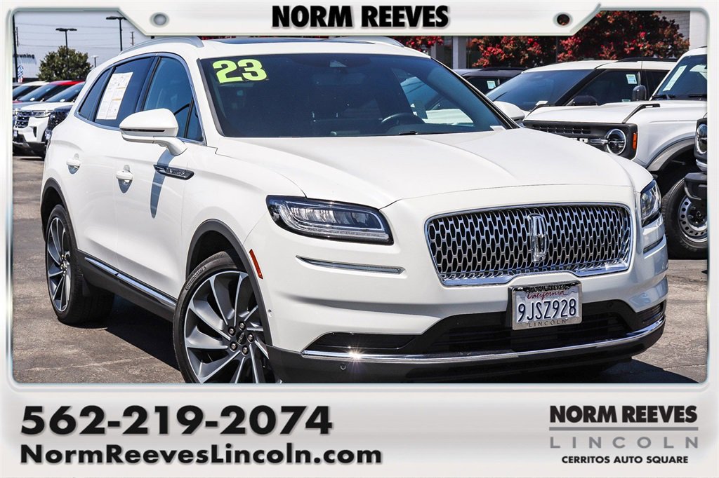 Certified 2023 Lincoln Nautilus Reserve w/ Equipment Group 201A