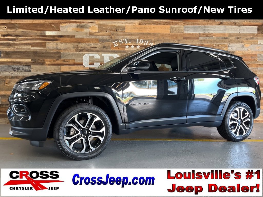 Used 2022 Jeep Compass Limited w/ Sun and Sound Group