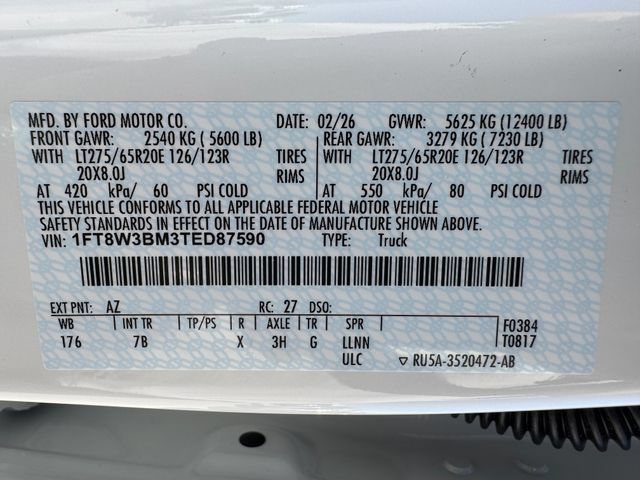 New 2026 Ford F350 Platinum w/ FX4 Off-Road Package AWD/4WD image 13