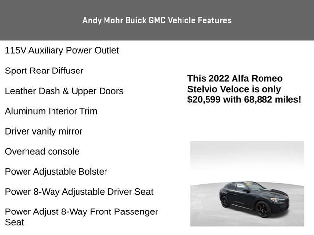 Used 2022 Alfa Romeo Stelvio Veloce image 20