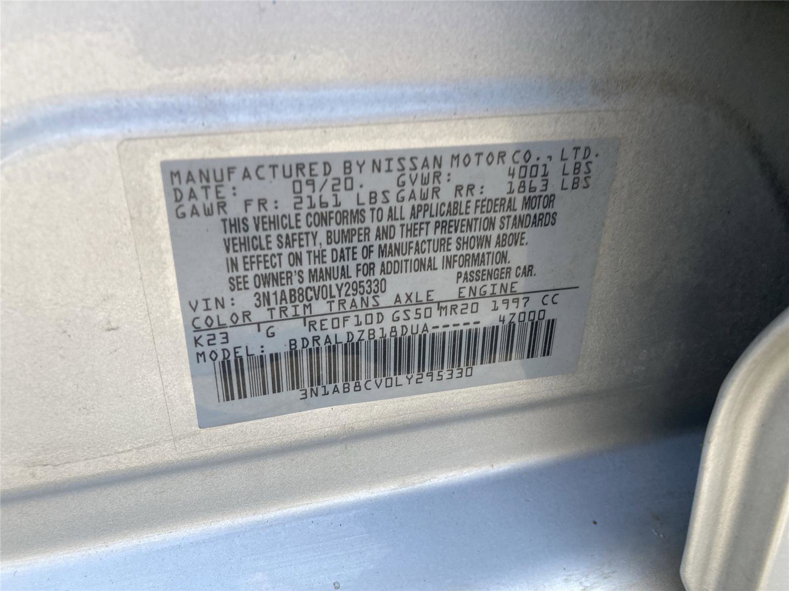 Used 2020 Nissan Sentra SV image 32