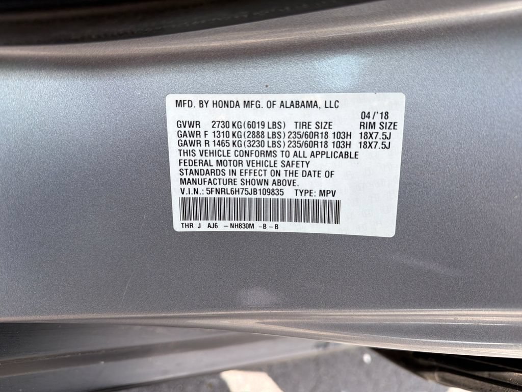 Used 2018 Honda Odyssey EX-L image 12