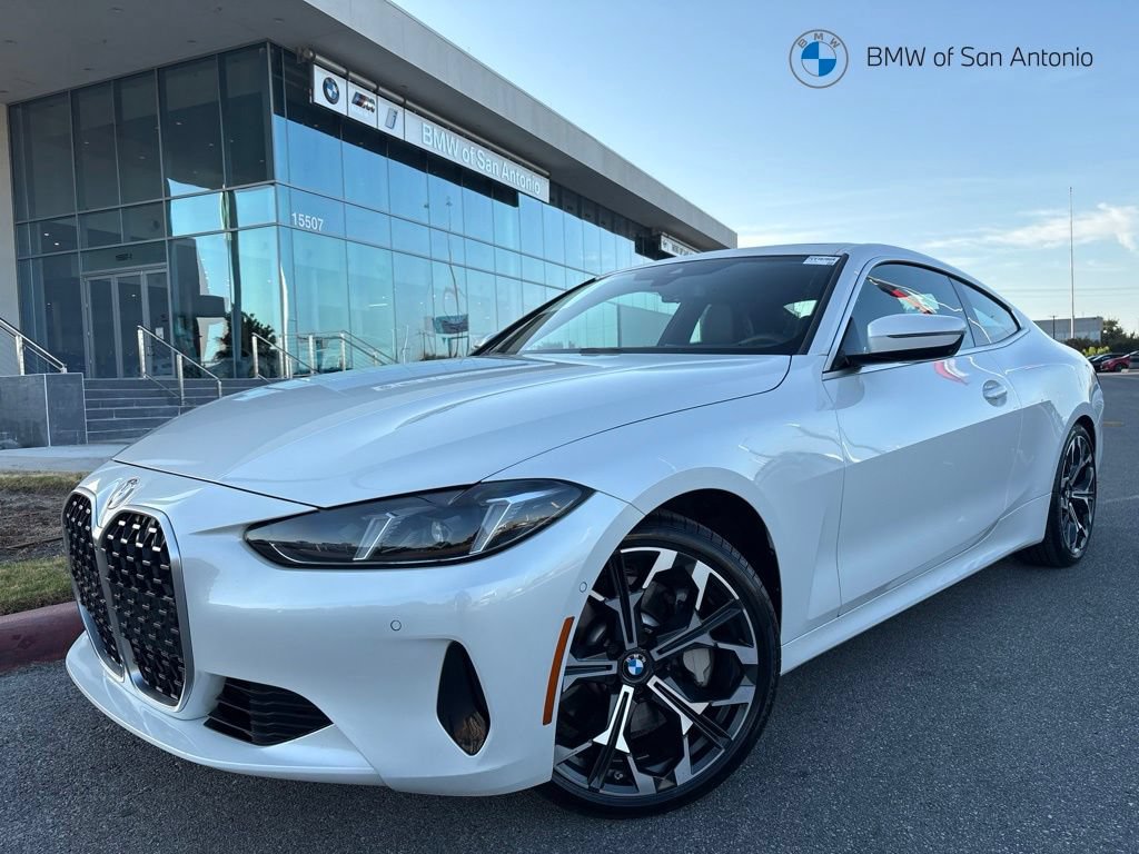 Certified 2026 BMW 430i Coupe w/ Parking Assistance Package RWD image 1