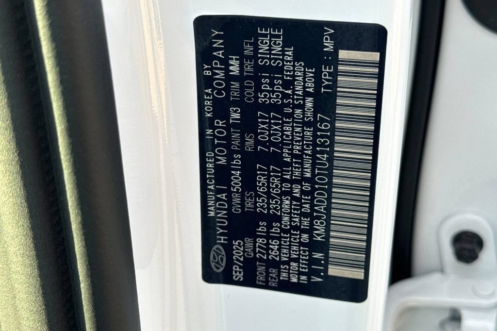 New 2026 Hyundai Tucson Blue SE AWD/4WD image 34