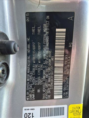 Used 2015 Toyota Sienna XLE FWD image 15