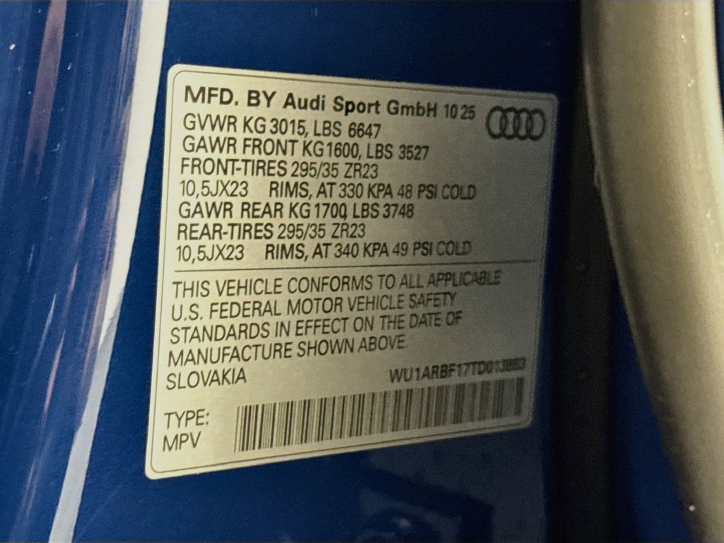 Used 2026 Audi RS Q8 performance AWD/4WD image 33