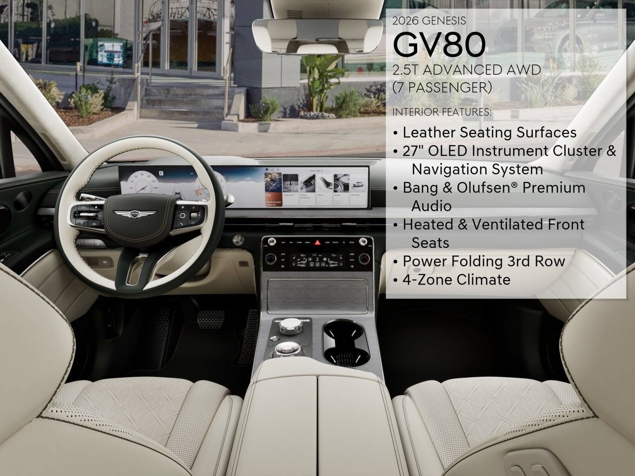 New 2026 Genesis GV80 2.5T Advanced AWD/4WD image 46