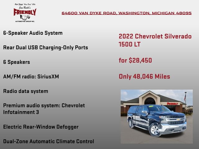 Used 2022 Chevrolet Silverado 1500 LT w/ Bed Protection Package image 15