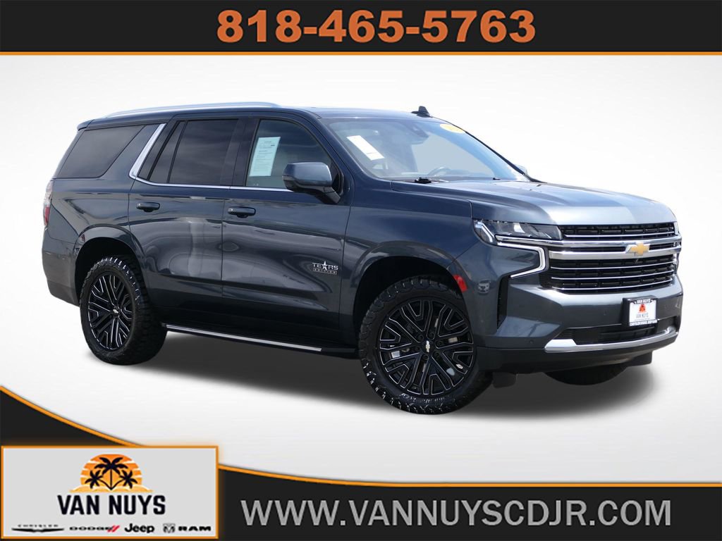 Used 2021 Chevrolet Tahoe LT w/ LT Signature Package image 1