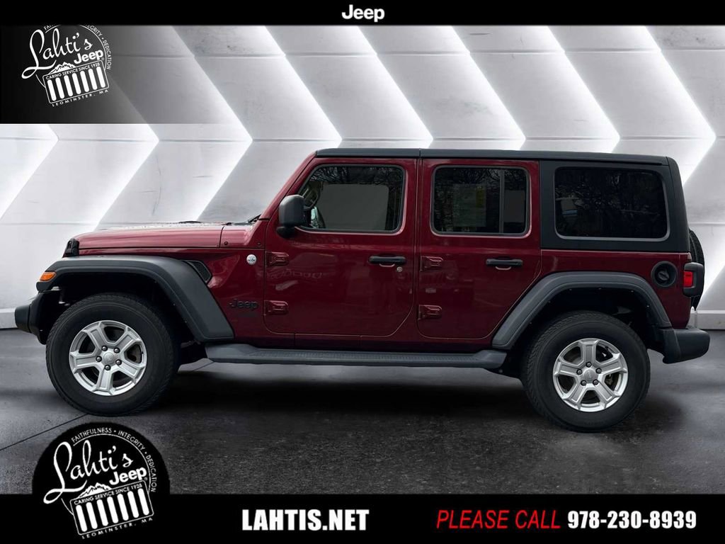 Certified 2021 Jeep Wrangler Unlimited Sport image 3