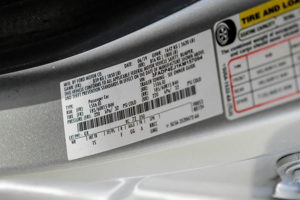 Used 2019 Ford Fiesta SE image 53