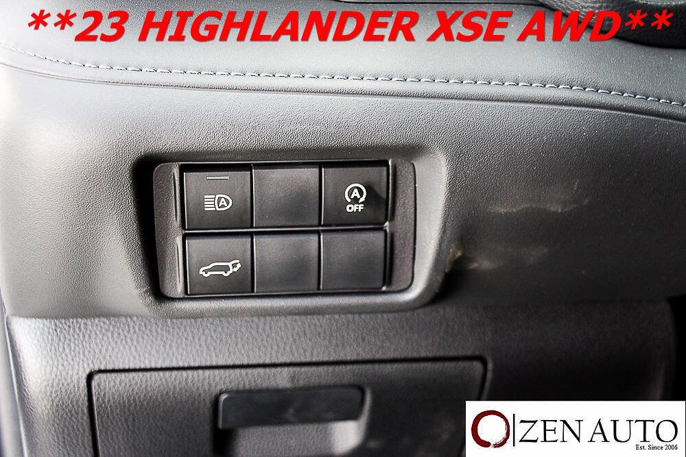 Used 2023 Toyota Highlander XSE AWD/4WD image 23