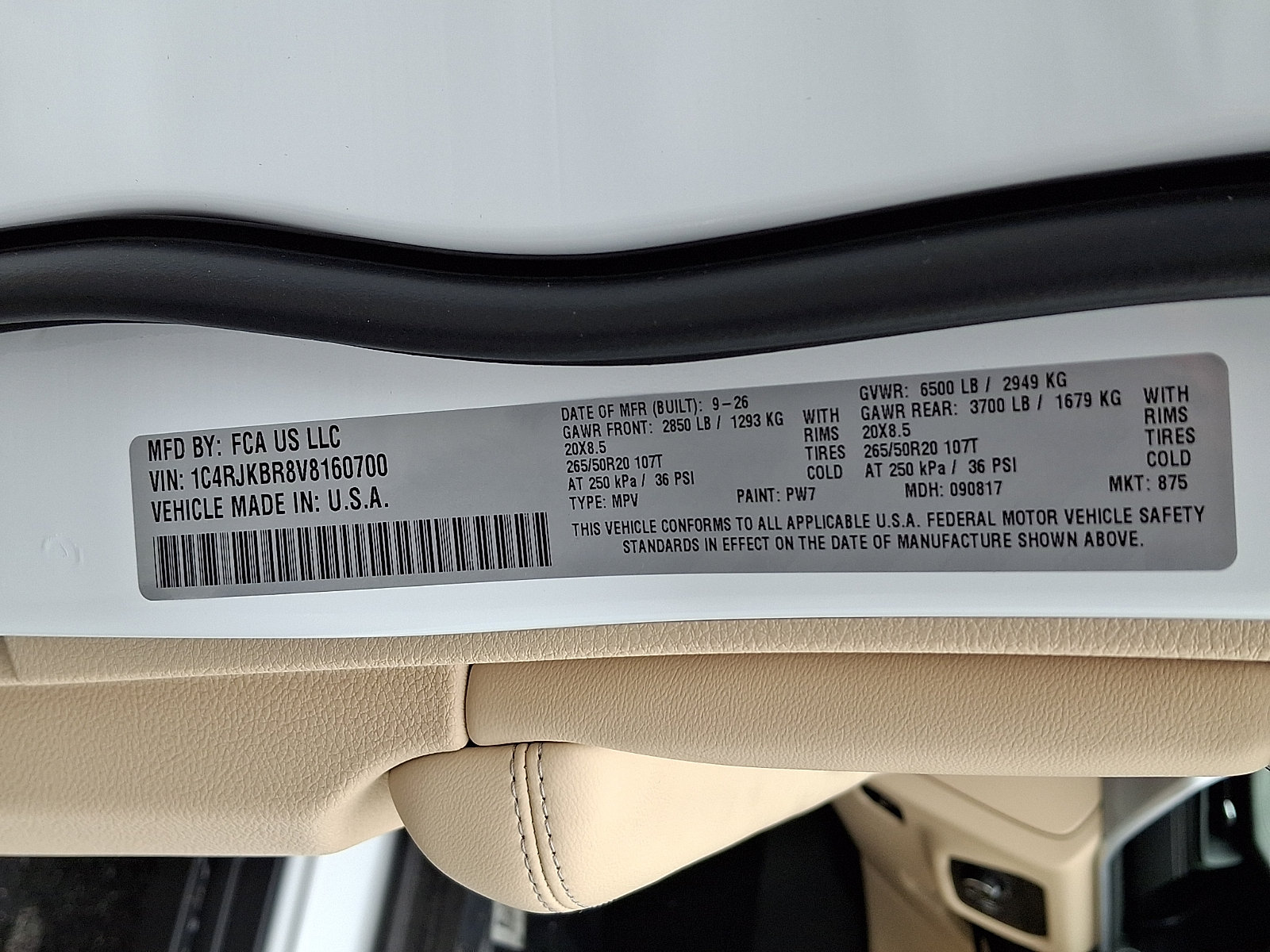 New 2027 Jeep Grand Cherokee L Limited AWD/4WD image 18