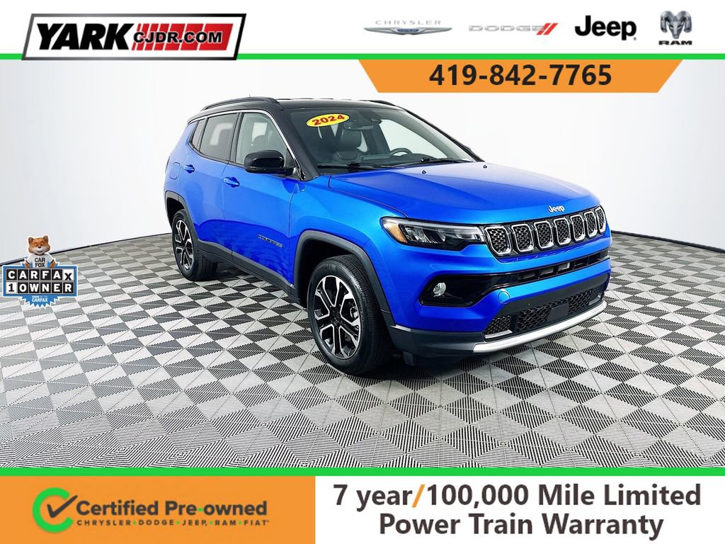 Certified 2024 Jeep Compass Limited