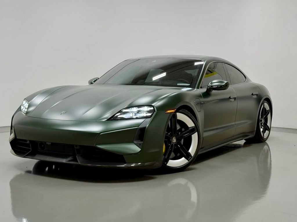 Used 2025 Porsche Taycan Turbo S w/ Premium Package AWD/4WD image 2
