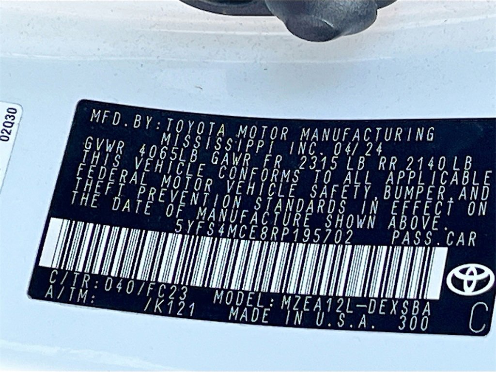 Used 2024 Toyota Corolla SE image 30