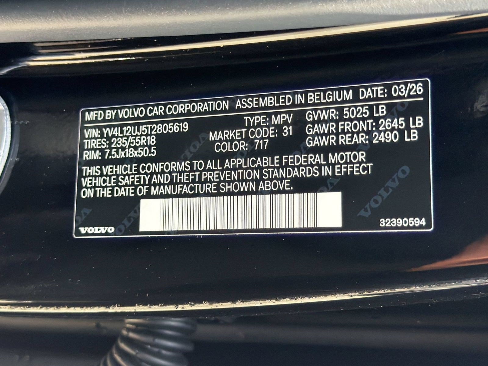 New 2026 Volvo XC40 B5 Core w/ Climate Package AWD/4WD image 25