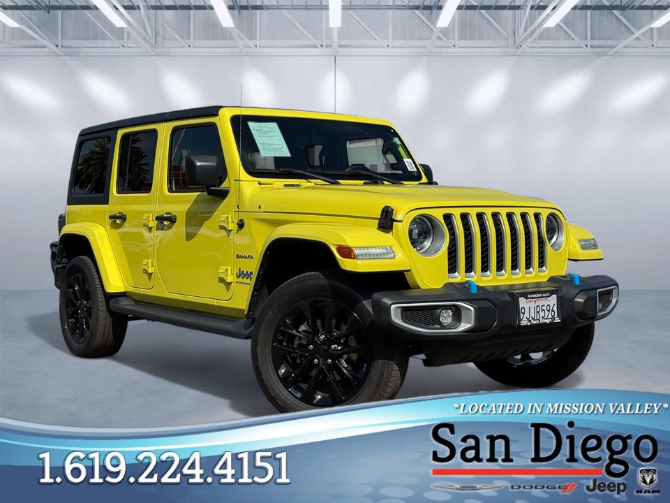 Certified 2023 Jeep Wrangler Unlimited Sahara w/ Cold Weather Group