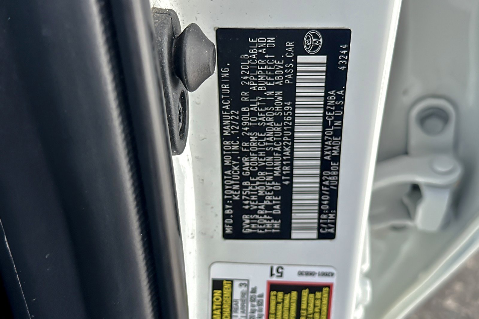 Certified 2023 Toyota Camry LE w/ Convenience Package FWD image 26