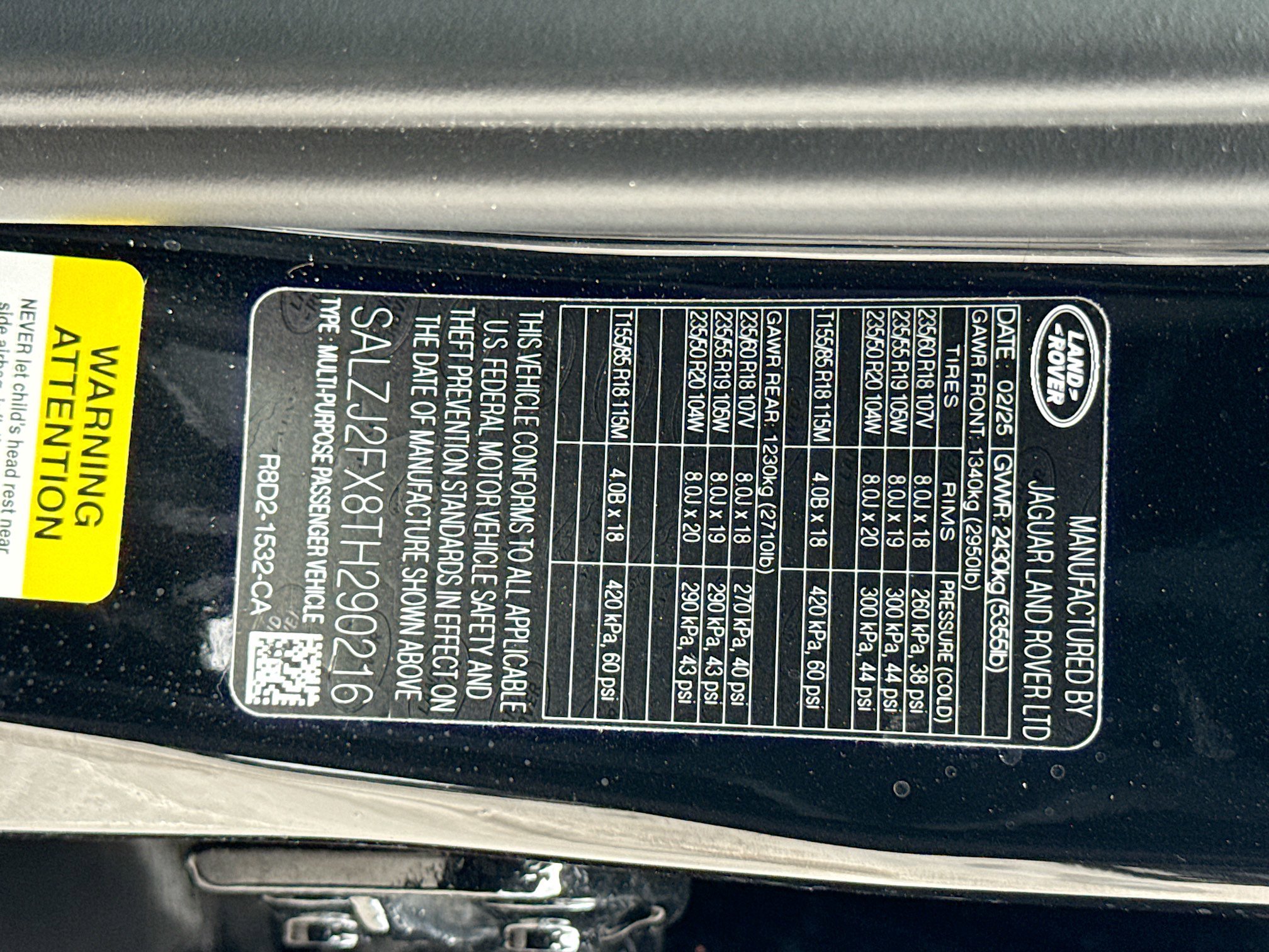 Used 2026 Land Rover Range Rover Evoque S image 43