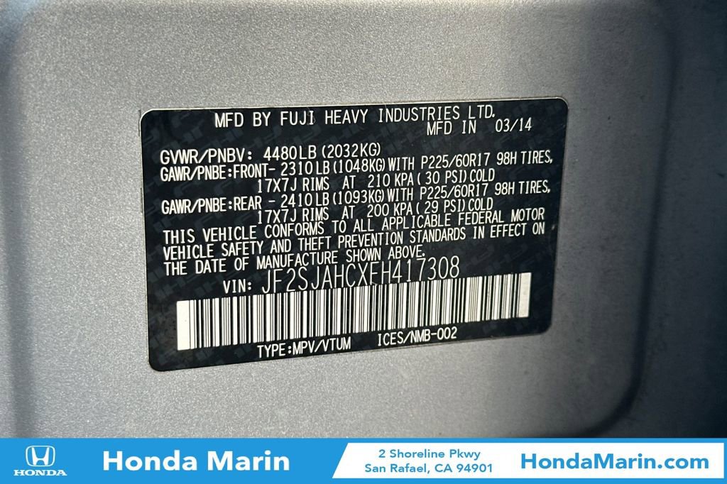 Used 2015 Subaru Forester 2.5i Limited w/ Popular Package #1 image 35