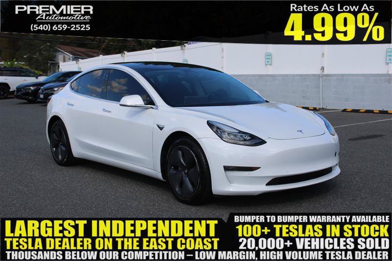 Used 2019 Tesla Model 3 Long Range AWD/4WD image 1