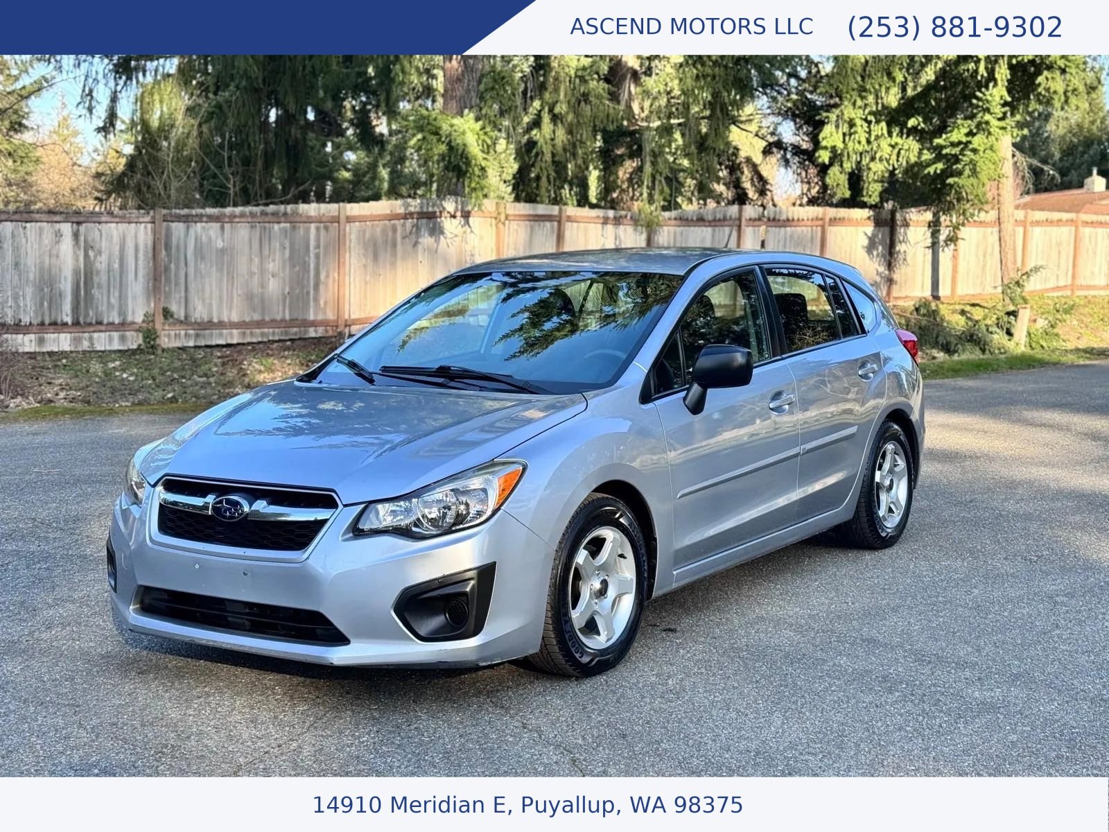 Used 2014 Subaru Impreza 2.0i