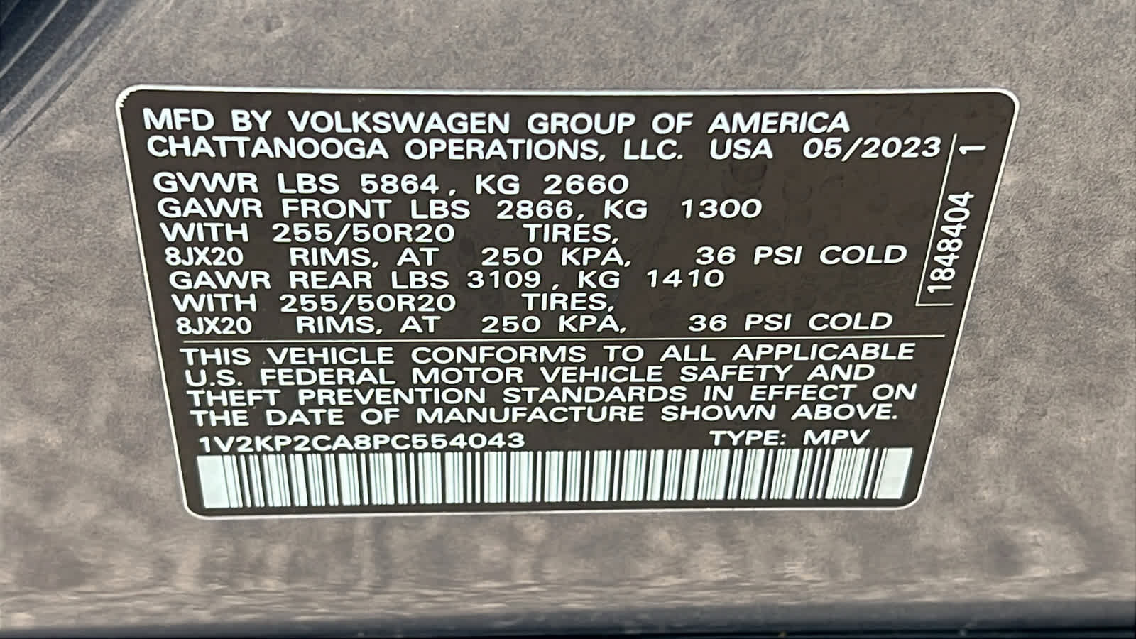 Certified 2023 Volkswagen Atlas SE image 30