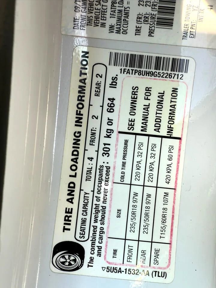 Used 2016 Ford Mustang Premium image 43