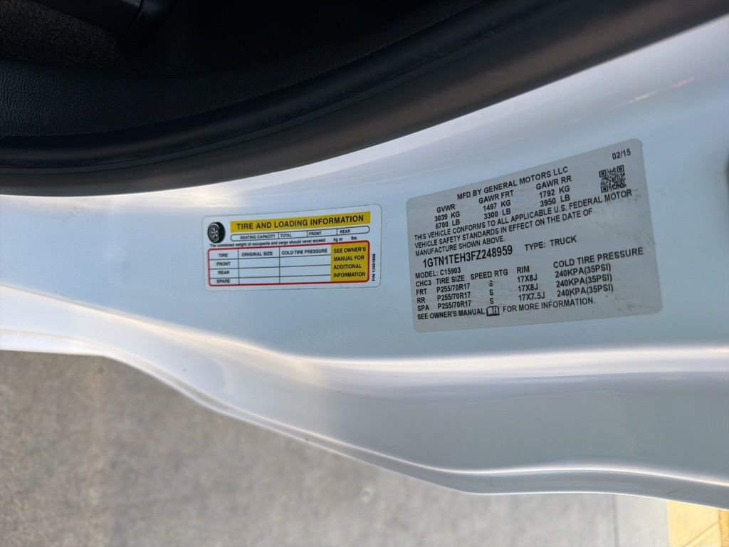 Used 2015 GMC Sierra 1500 2WD Regular Cab image 41