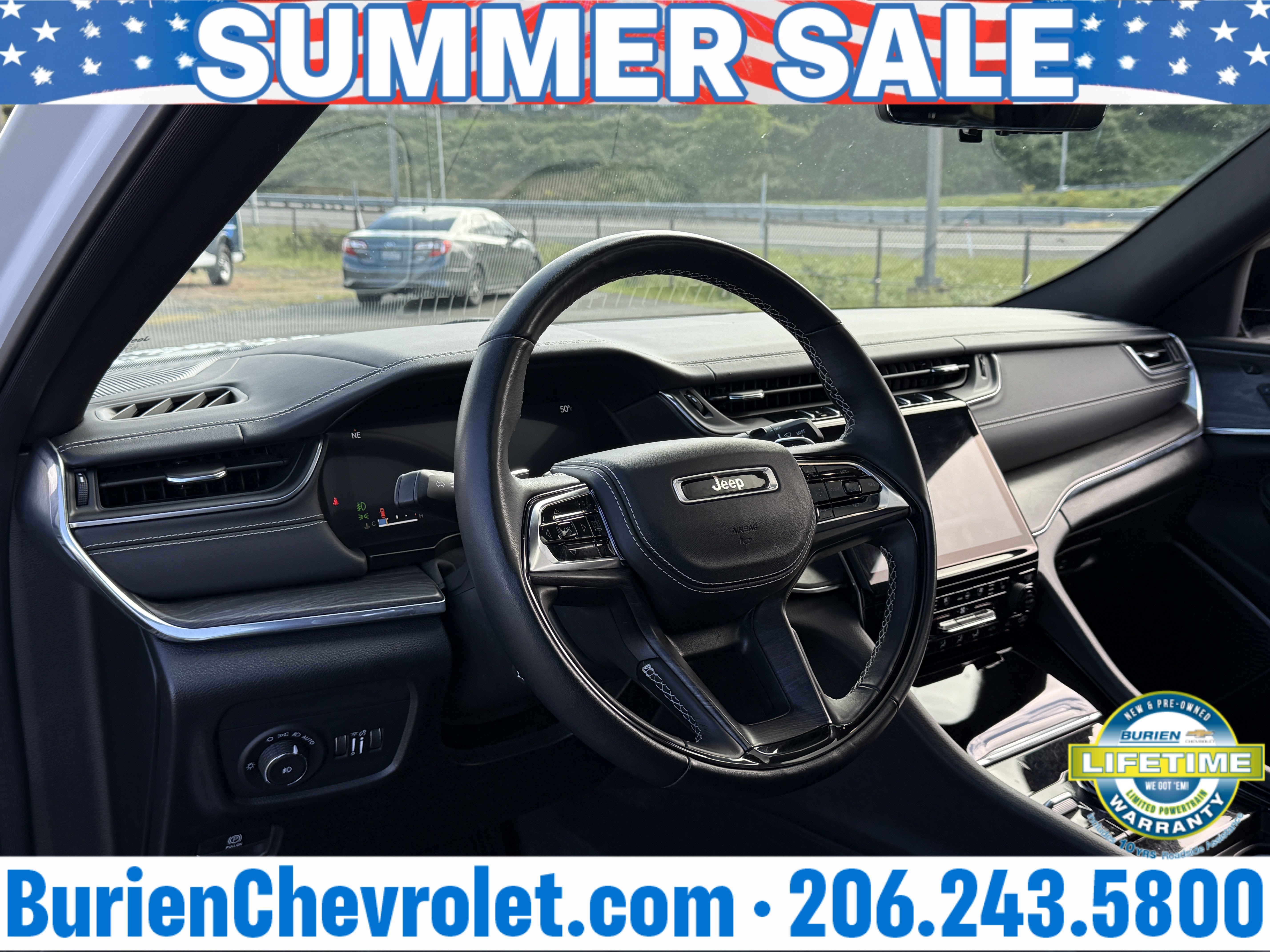 Used 2024 Jeep Grand Cherokee L Overland w/ Advanced Protech Group III AWD/4WD image 12
