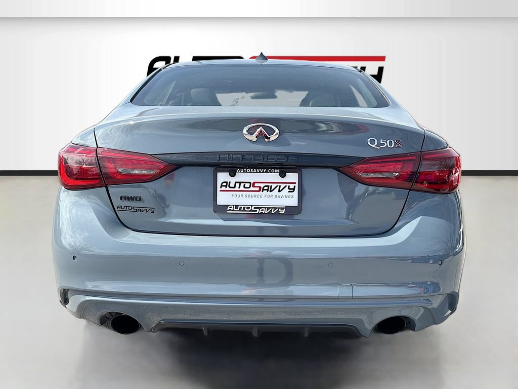 Used 2022 INFINITI Q50 Red Sport 400 AWD/4WD image 6