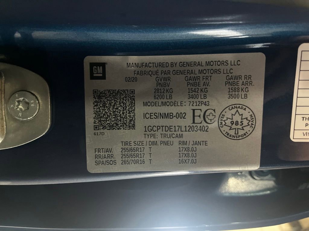 Used 2020 Chevrolet Colorado Z71 w/ Safety Package AWD/4WD image 29