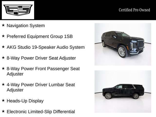 Used 2025 Cadillac Escalade ESV Premium Luxury image 4