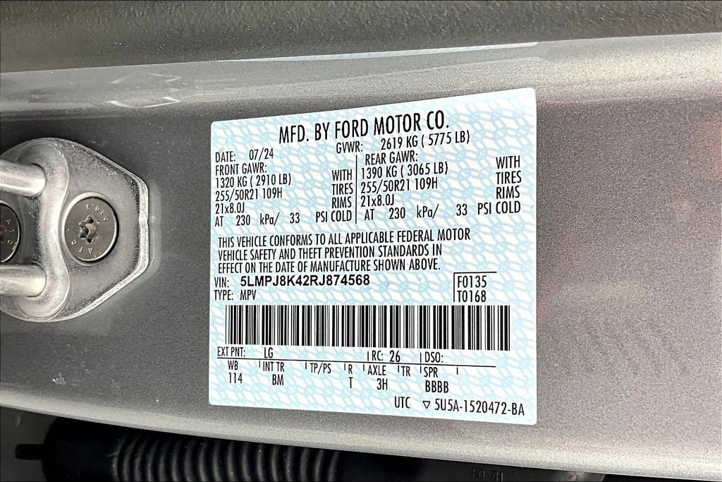 Used 2024 Lincoln Nautilus Reserve image 35