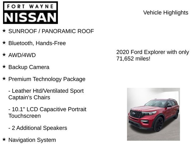 Used 2020 Ford Explorer ST w/ ST Street Pack AWD/4WD image 8