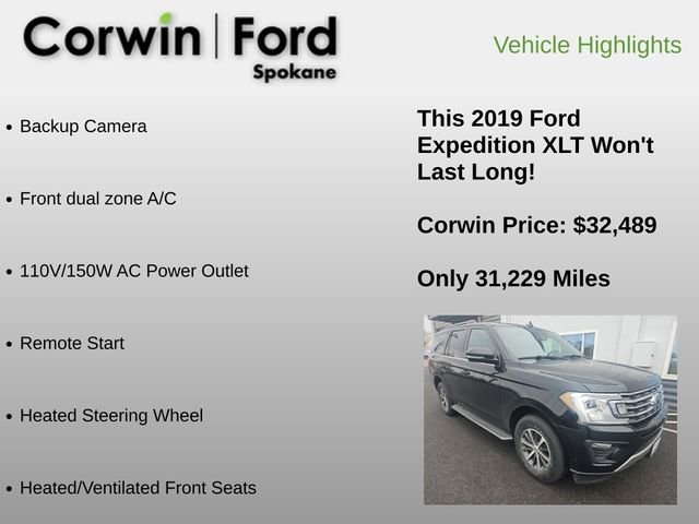 Used 2019 Ford Expedition XLT w/ Equipment Group 202A image 6