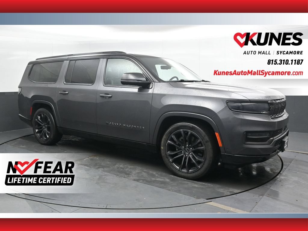 Used 2024 Jeep Grand Wagoneer L Series II w/ Quick Order Packagew 28T AWD/4WD image 1