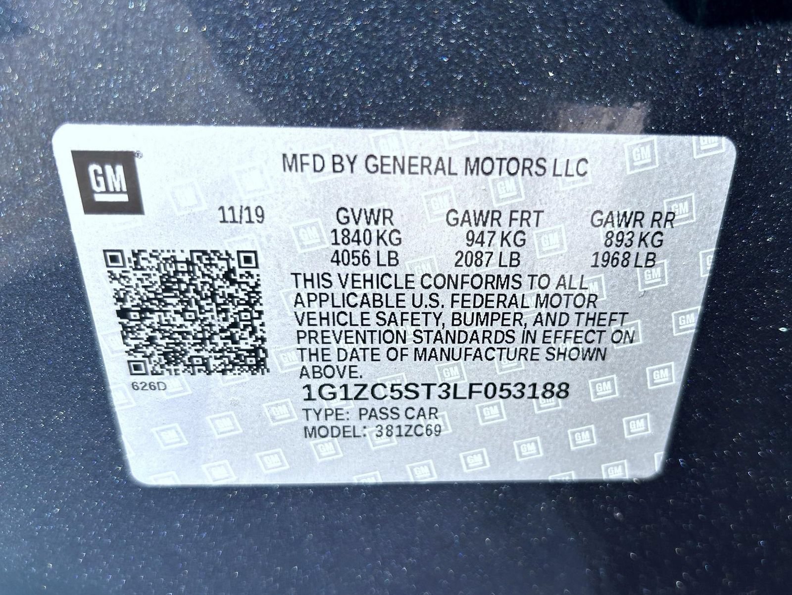 Certified 2020 Chevrolet Malibu LS FWD image 25