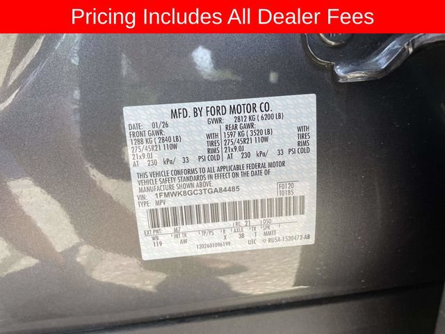 Used 2026 Ford Explorer ST w/ Sun And Sound Package AWD/4WD image 39
