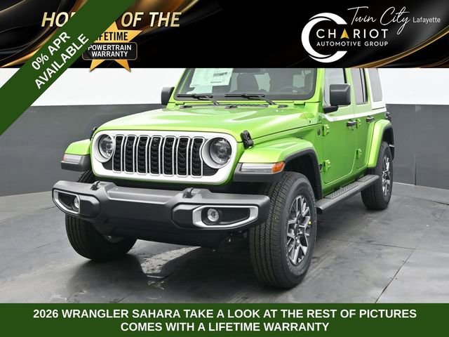 New 2026 Jeep Wrangler Unlimited Sahara