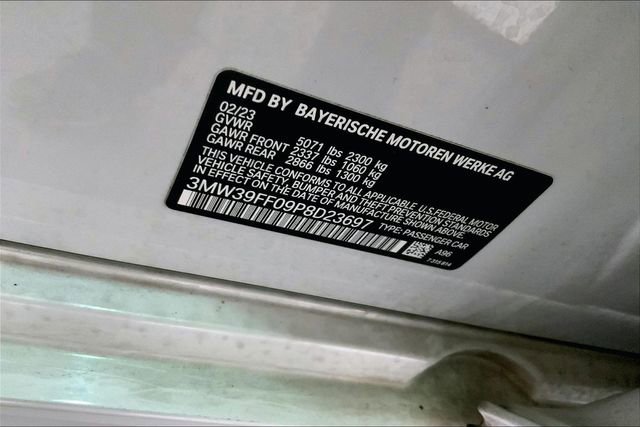 Used 2023 BMW 330e w/ M Sport Package RWD image 13